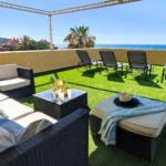 Alojamiento vacacional terraza Apartamento turístico Living4malaga