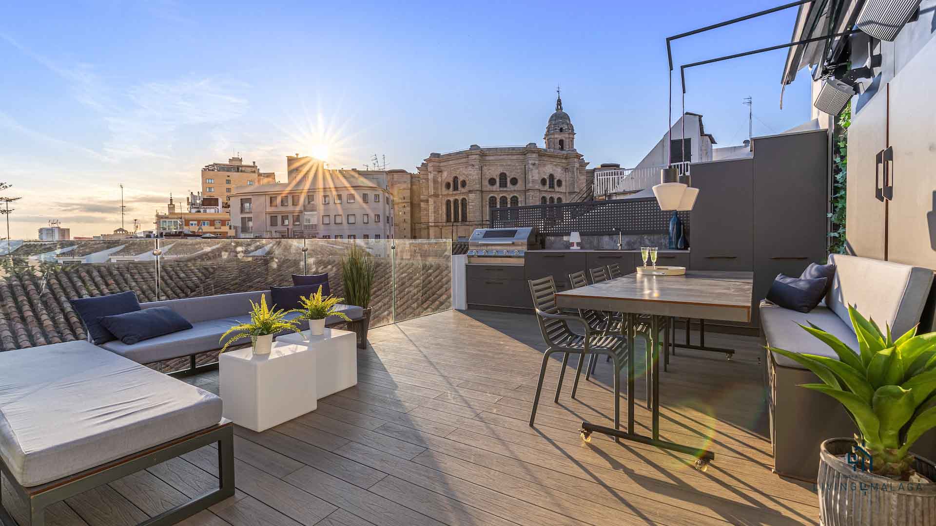 apartamento turistico malaga terraza