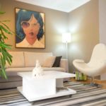 holiday accommodation living room malaga