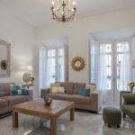 holiday accommodation living room malaga