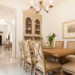 holiday apartment dining room malaga