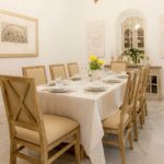 holiday accommodation dining room malaga